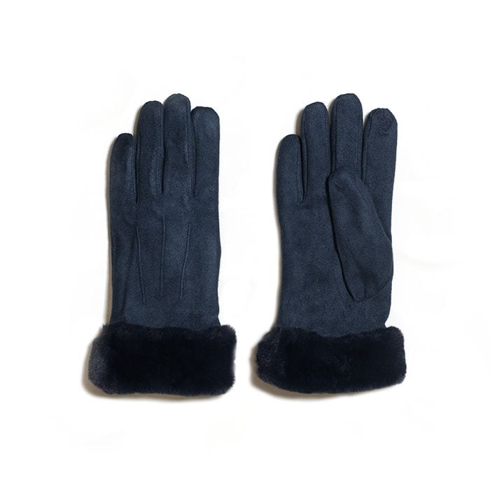 Dark Blue Gloves